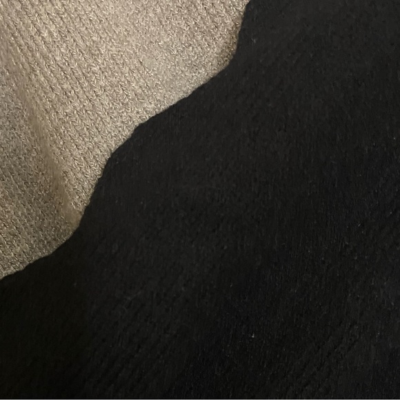 Gray and black wool dress - Picture 3 of 5